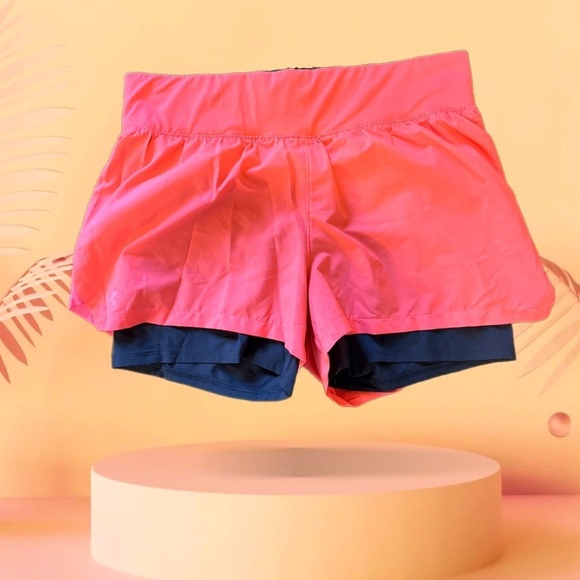 UNDER ARMOUR Size Large 2-in-1 running shorts RUN STAMINA - Picture 3 of 8